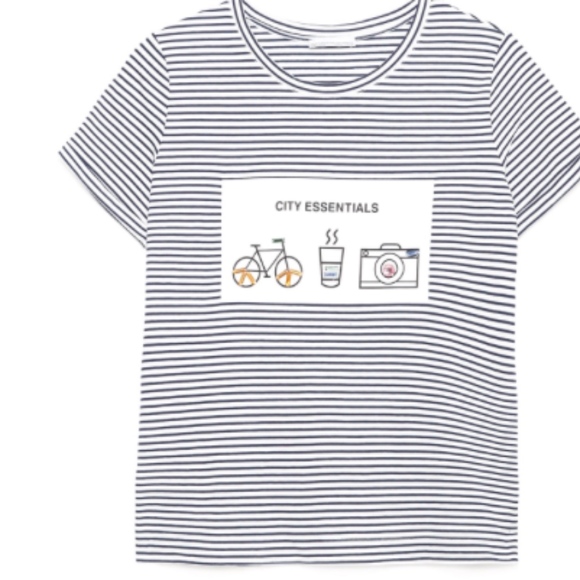 Zara jeweled city essentials tee - Picture 3 of 4